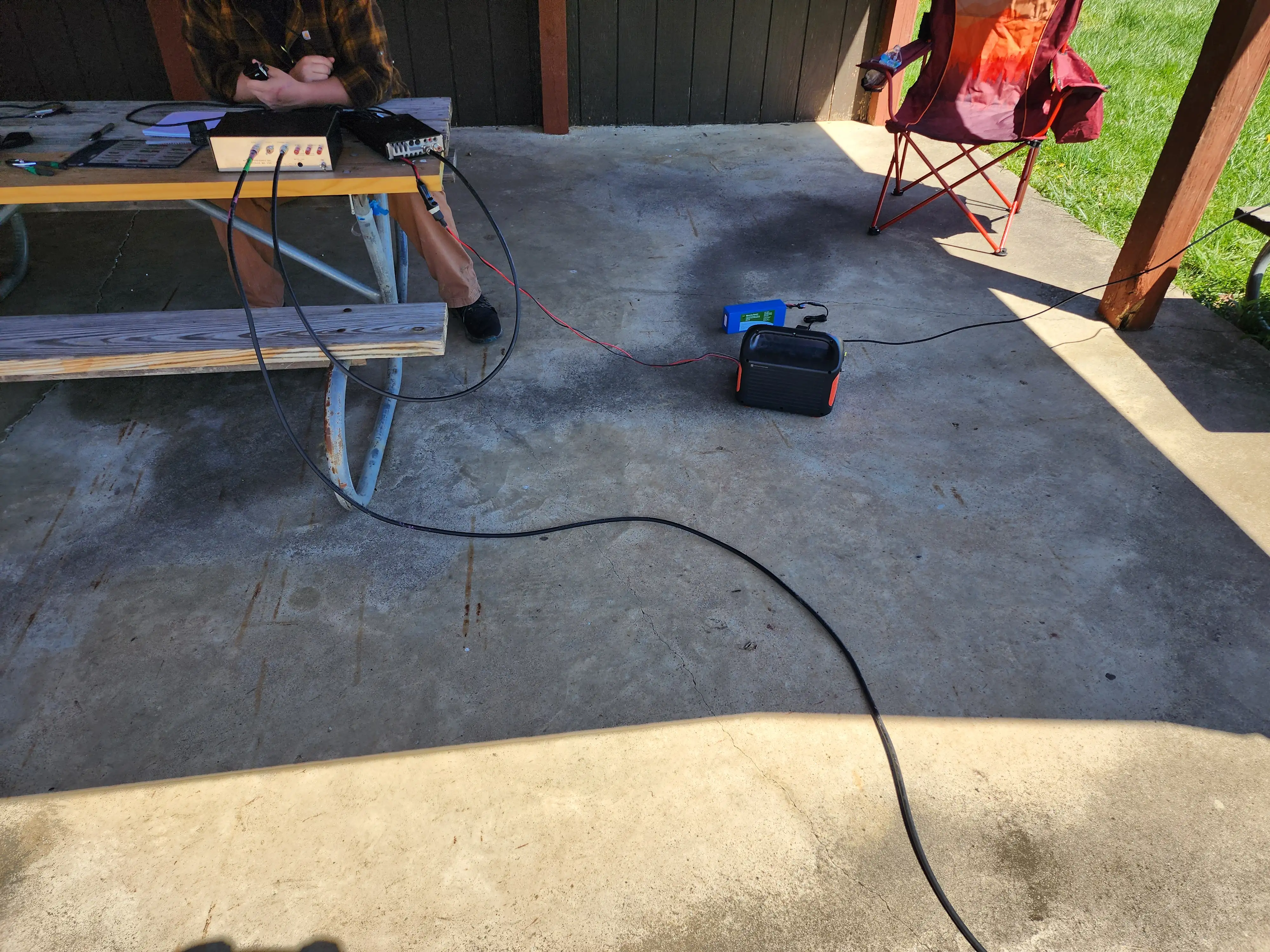 radio, tuner, and Jackery radio, tuner, and Jackery