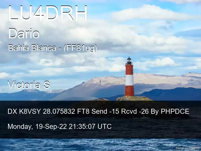 2022-09-19 LU4DRH 10m FT8 digital QSO card