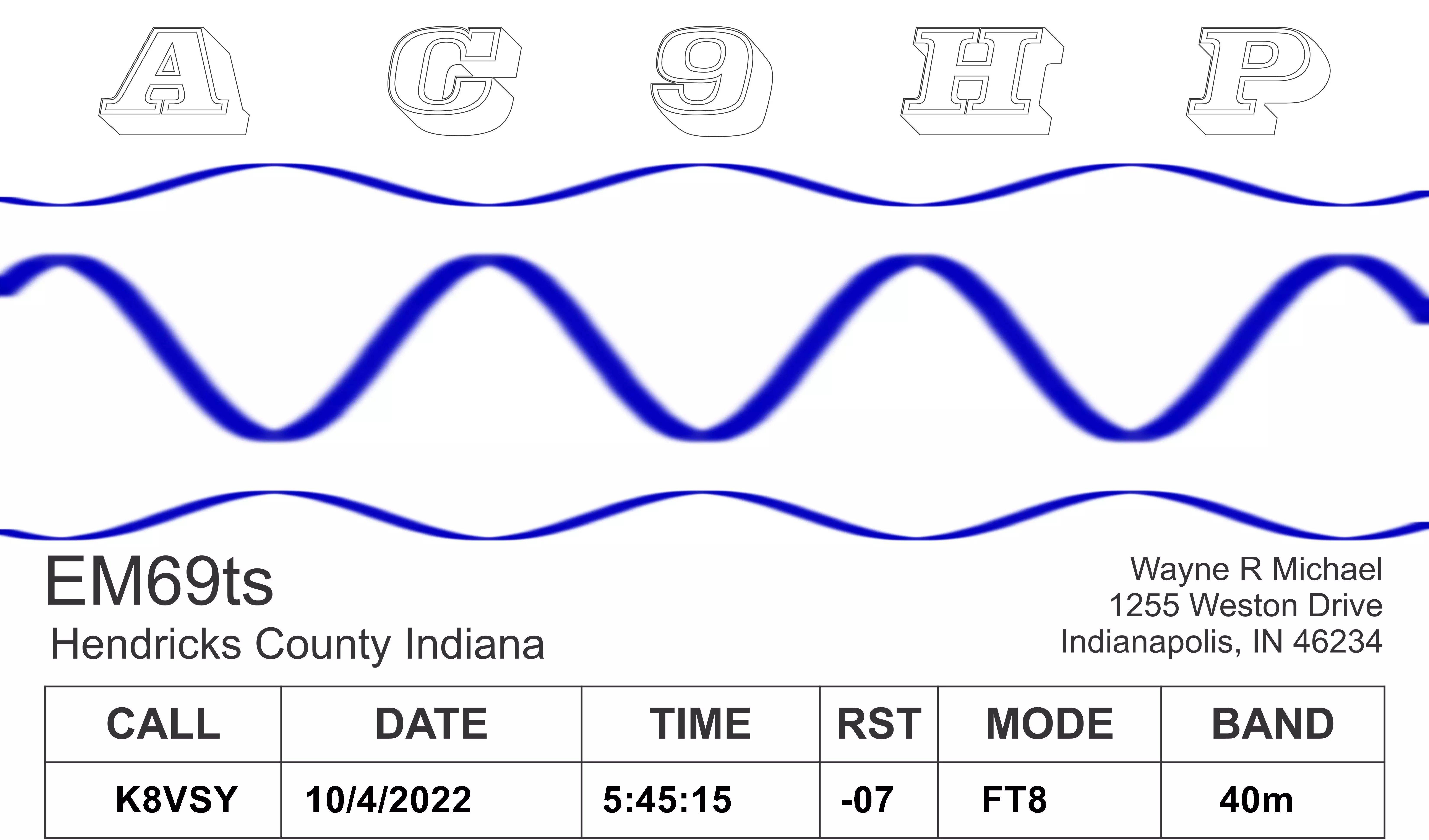 2022-10-04 AC9HP 40m FT8 digital QSO card
