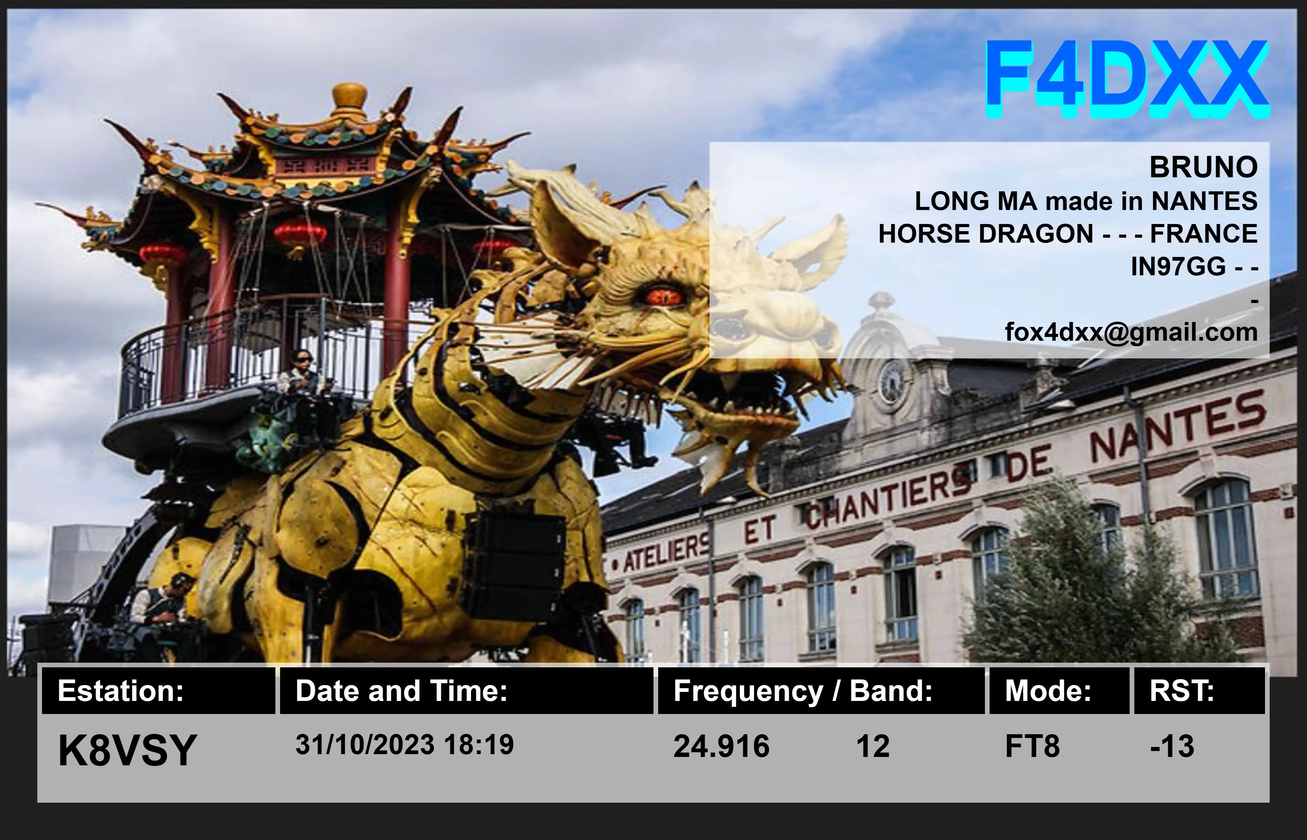 2023-10-31 F4DXX 12m FT8 digital QSO card